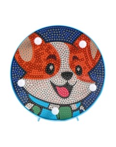 Набор алмазной вышивки Школа талантов Ночник. Корги / 10251465