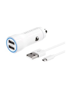 Зарядное устройство автомобильное Breaking А17 2USB + кабель USB-А-Micro USB / 23201