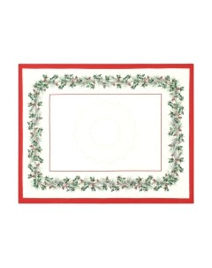 Комплект столового белья Этель Christmas Wreath. Скатерть + салфетки / 10554229