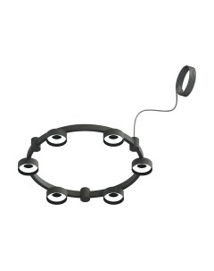 Люстра Ambrella C9232/6 SBK