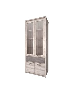 Шкаф с витриной Anrex Jazz 2V2D1S