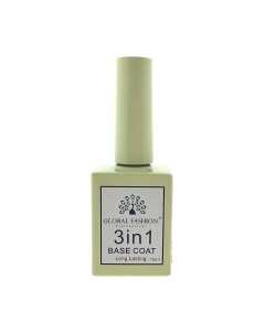 База для гель-лака 3 in 1 Long Lasting Global fashion