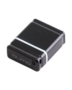 USB flash накопитель Qumo Nano 64GB 2.0 Black / QM64GUD-NANO