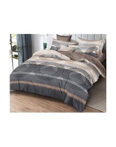 Комплект постельного белья Alleri Поплин Luxe Евро / П-325