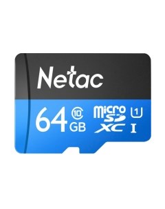 Карта памяти Netac P500 Standard 64GB (NT02P500STN-064G-S)
