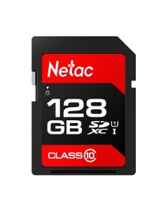 Карта памяти Netac P600 SDXC 128GB U1/C10 (NT02P600STN-128G-R)