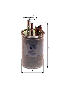 Топливный фильтр Hengst H124WK