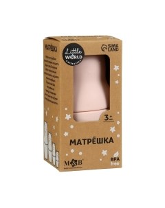 Развивающий игровой набор Mum&Baby Котик-матрешка / 9912630 Mum&baby