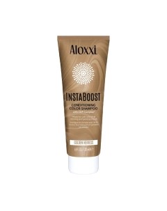 Оттеночный шампунь для волос InstaBoost Shampoo Golden Heiress золото Aloxxi