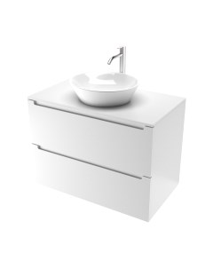 Тумба под умывальник ЗОВ Дион 100 / D100LWP0M9003MKV5-LDSPW Зов