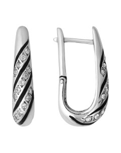 Серьги 3361218цч Красная пресня