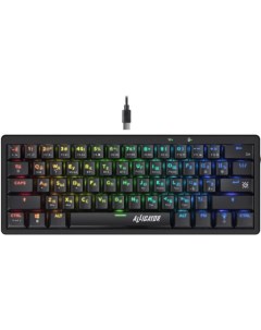 Клавиатура Alligator GK-315 (черный) Defender