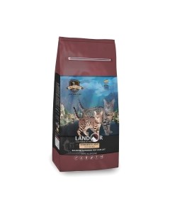 Сухой корм для кошек С избыточным весом и стерилизованных утка с рисом / 7843105 Landor