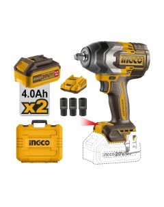 Аккумуляторный гайковерт Ударный бесщеточный CIWLI2085 Ingco