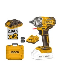 Аккумуляторный гайковерт INGCO Бесщеточный ударный CIWLI2038 Ingco