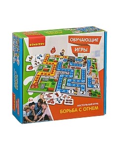 Настольная игра Bondibon Борьба с огнем / ВВ3443