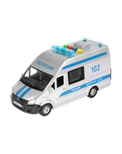 Автомобиль игрушечный Технопарк Ford Transit Полиция / TRANSITVAN-22PLPOL-SR