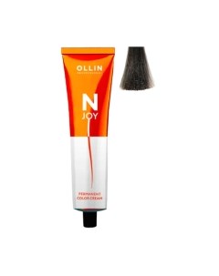 Крем-краска для волос N-Joy перманентная 4/9 Ollin professional