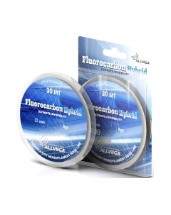 Леска монофильная Allvega FX Fluorocarbon 100% 30м 0.16мм / LFX3016