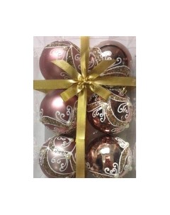 Набор шаров новогодних Волшебная страна Орнамент / 007484