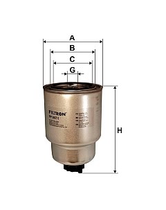 Топливный фильтр Filtron PP857/1