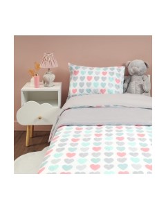 Комплект постельного белья Siberia Home Сердечки Детский / Сиб-Дет-7 Siberia home