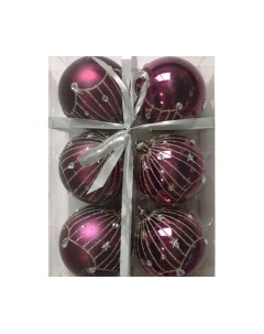 Набор шаров новогодних Волшебная страна Блеск / 007483