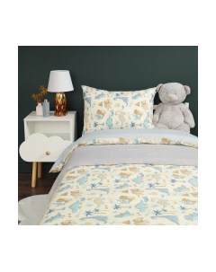 Комплект постельного белья Siberia Home Динозавры Детский / Сиб-Дет-14 Siberia home