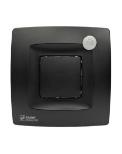 Вентилятор накладной Soler&Palau SILENT DUAL-100 Matt Black / 5210021200 Soler&palau