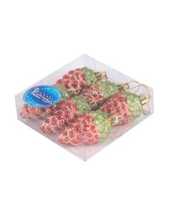 Набор елочных игрушек Волшебная страна Шишки / 007476