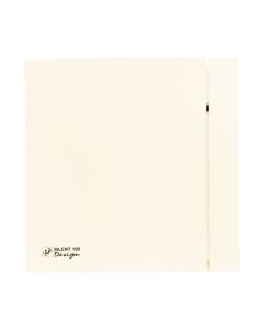 Вентилятор накладной Soler&Palau SILENT-100 CZ Marfil RAL1013 DESIGN-4C / 5210010200 Soler&palau
