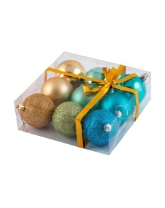 Набор шаров новогодних Волшебная страна Ментол R001331