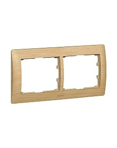 Рамка для выключателей и розеток Legrand Galea Life 771962 Maple