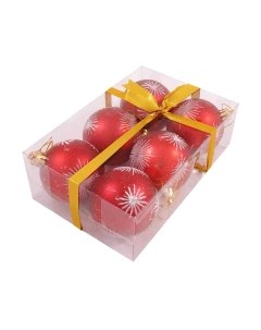 Набор шаров новогодних Волшебная страна PBD6-6-054-R / 101784