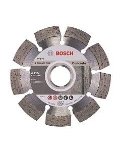 Отрезной диск алмазный Bosch 2.608.602.555
