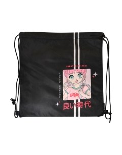 Мешок для обуви Девочка аниме / МОК-ДА Schoolформат