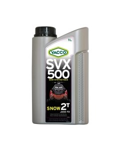 Моторное масло Yacco SVX 500 Snow 2T