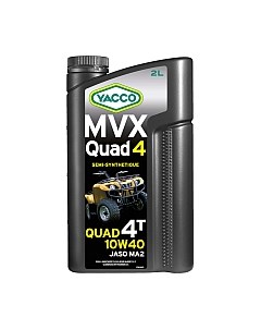 Моторное масло MVX Quad 10W40 Yacco
