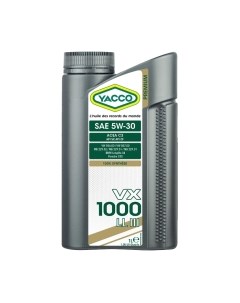 Моторное масло VX 1000 5W30 LL III Yacco