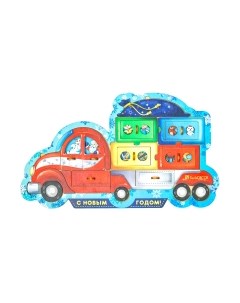 Развивающая игра Smile Decor Новогодний грузовик / П247 Smile decor