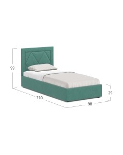 Односпальная кровать Moon Family 1255 / MF010762 Moon family