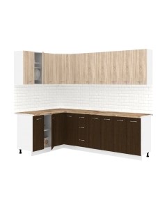 Кухонный гарнитур Кортекс-мебель Корнелия Лира 1.5x2.5