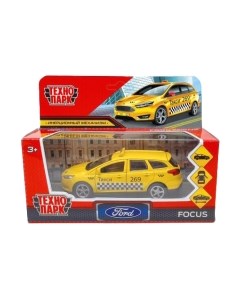 Автомобиль игрушечный Технопарк Ford Focus Turnier Такси / FOCUSSW-12TAX-YE