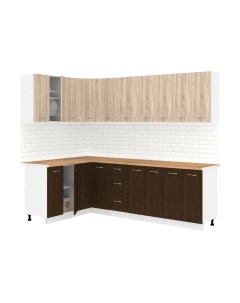 Кухонный гарнитур Кортекс-мебель Корнелия Лира 1.5x2.5