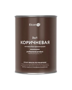 Грунт-эмаль Elcon По ржавчине 3в1
