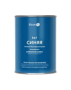 Грунт-эмаль Elcon По ржавчине 3в1