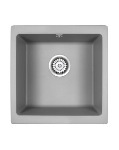 Мойка кухонная Paulmark PM104546-GRM