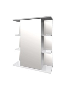 Шкаф с зеркалом для ванной Tivoli Герда 55 L / 464057