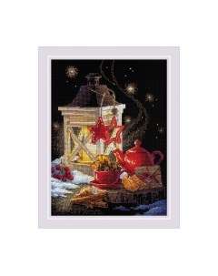 Набор для вышивания Зимний чай / 1977 Риолис