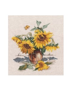 Набор для вышивания Солнечные цветы / 1400В Овен